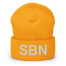 SBN South Bend Airport Code Cuffed Beanie
