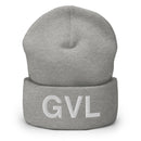 GVL Greenville SC Airport Code Cuffed Beanie