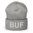 BUF Buffalo NY Airport Code Cuffed Beanie