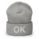 Oklahoma OK Cuffed Beanie