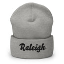 Cursive Raleigh NC Cuffed Beanie