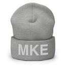 MKE Milwaukee Airport Code Cuffed Beanie