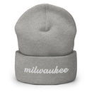 Cursive Milwaukee Cuffed Beanie