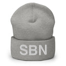 SBN South Bend Airport Code Cuffed Beanie