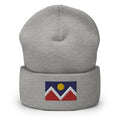 Denver Colorado Flag Cuffed Beanie