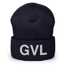 GVL Greenville SC Airport Code Cuffed Beanie