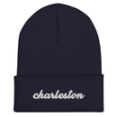 Cursive Charleston SC Cuffed Beanie