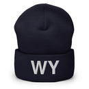 Wyoming WY Cuffed Beanie