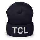 TCL Tuscaloosa Airport Code Cuffed Beanie