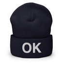Oklahoma OK Cuffed Beanie