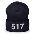 517 Lansing MI Area Code Cuffed Beanie