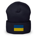 Flag of Ukraine Cuffed Beanie