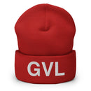GVL Greenville SC Airport Code Cuffed Beanie