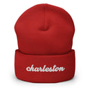 Cursive Charleston SC Cuffed Beanie