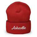 Cursive Asheville NC Cuffed Beanie