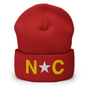 North Carolina Flag Cuffed Beanie