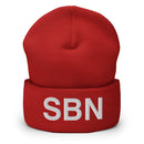 SBN South Bend Airport Code Cuffed Beanie
