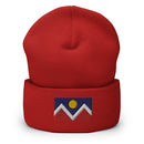 Denver Colorado Flag Cuffed Beanie