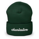 Cursive Charleston SC Cuffed Beanie