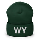 Wyoming WY Cuffed Beanie