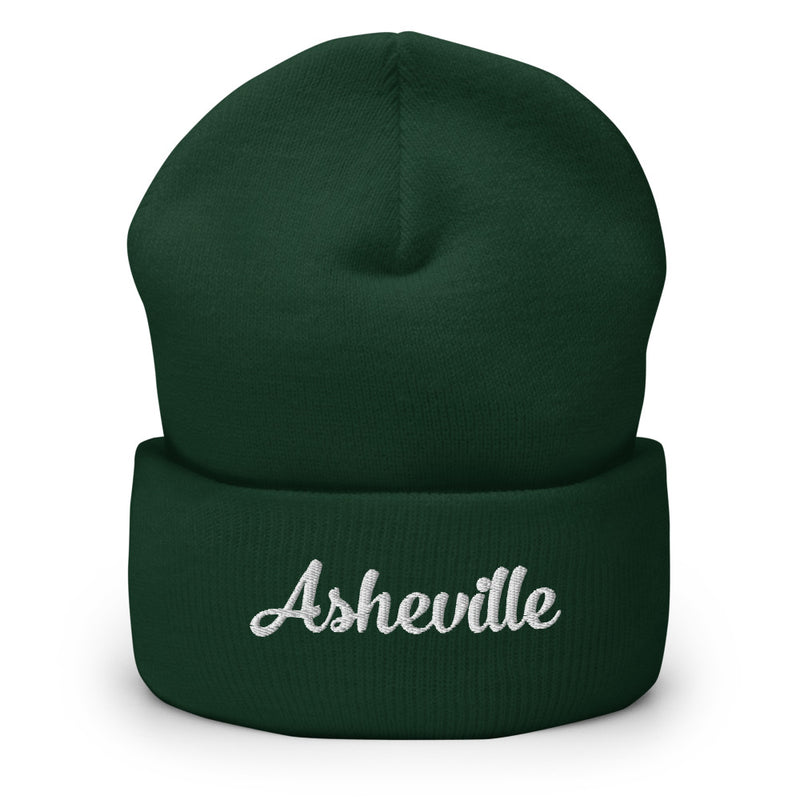 Cursive Asheville NC Cuffed Beanie