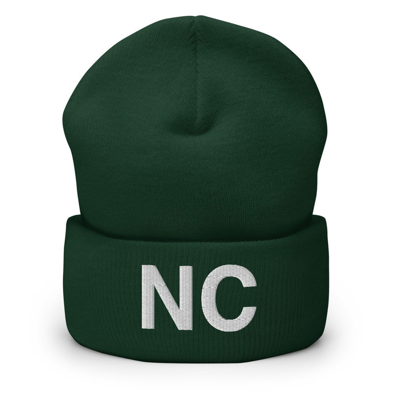 North Carolina NC Cuffed Beanie