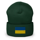 Flag of Ukraine Cuffed Beanie