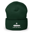 Come and Take It Canon Flag Cuffed Beanie