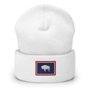 Wyoming Flag Cuffed Beanie