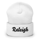 Cursive Raleigh NC Cuffed Beanie