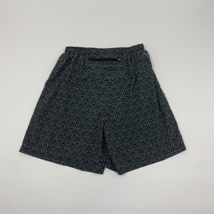 Black Nike All Over Print Running Shorts Size M