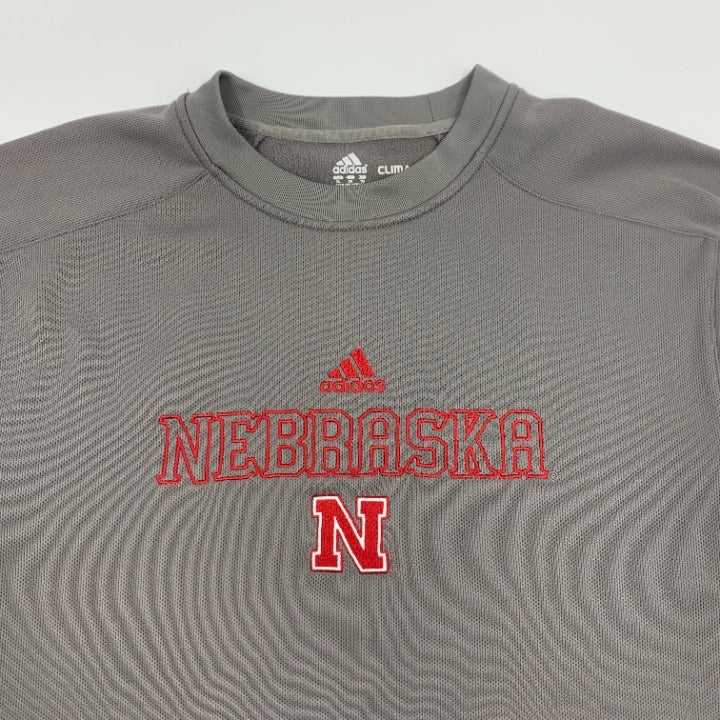 Adidas Nebraska Cornhuskers Pullover Sweater Size XL