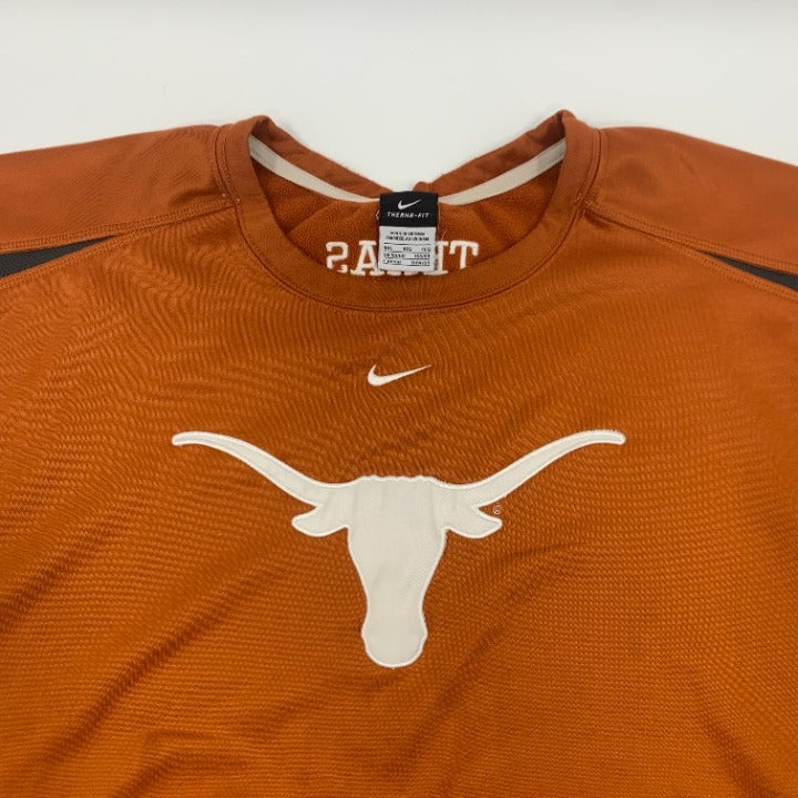 Nike Center Swoosh Texas Longhorns Pullover Size 4XL