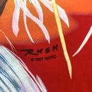 90s Magic The Gathering MTG Military League T-shirt Size XL