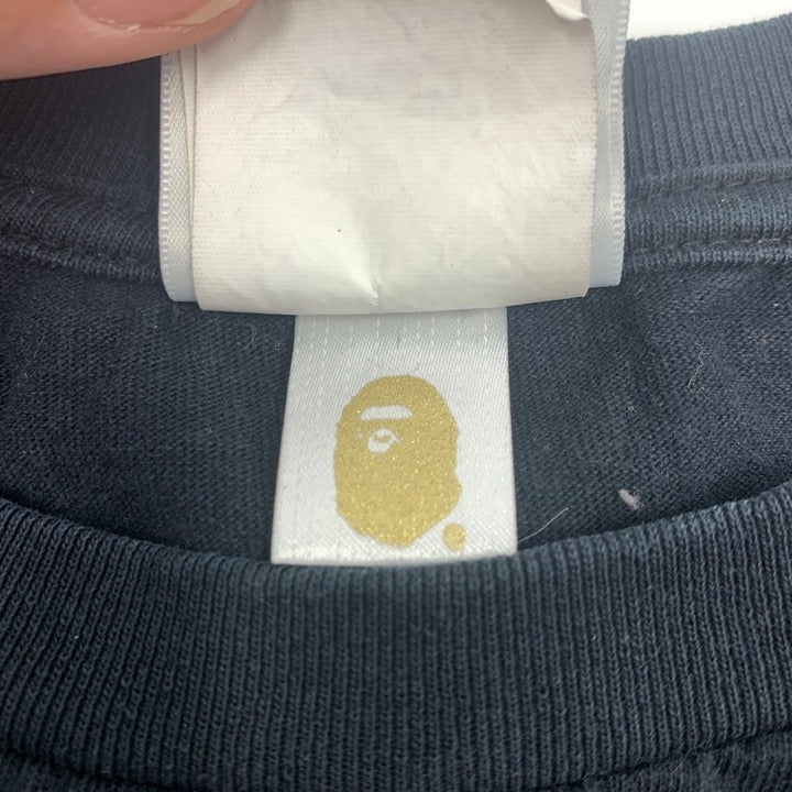 Bape Bathing Ape Bapesta T-shirt Size M