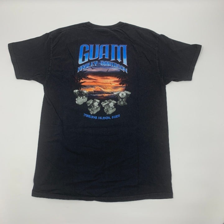 Guam Harley Davidson T-shirt Size L