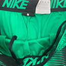 Green All Over Print Nike Shorts Size L
