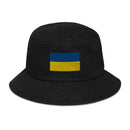 Flag of Ukraine Denim Bucket Hat