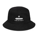 Come and Take It Canon Flag Denim Bucket Hat