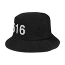 616 Grand Rapids MI Denim Bucket Hat