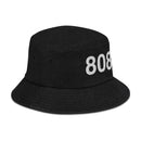 808 Honolulu Area Code Denim Bucket Hat