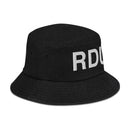 RDU Raleigh NC Airport Code Denim Bucket Hat