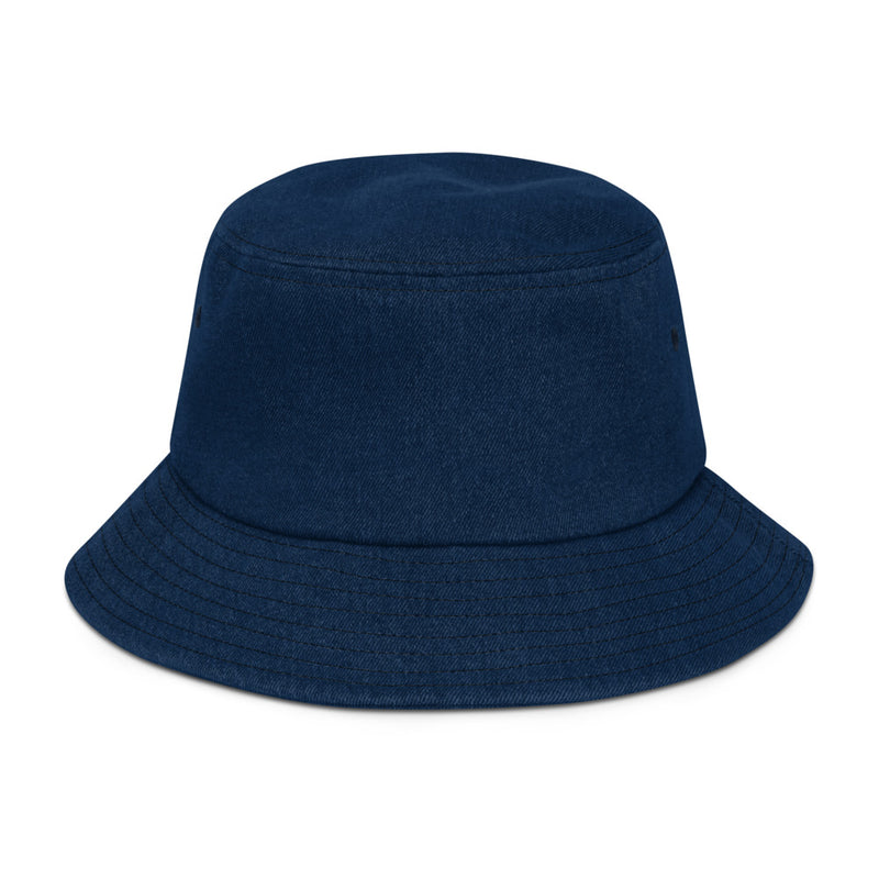 DTW Detroit MI Airport Code Denim Bucket Hat