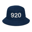 920 Green Bay Area Code Denim Bucket Hat
