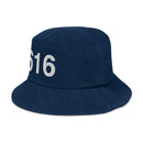 616 Grand Rapids MI Denim Bucket Hat