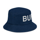 BUF Buffalo NY Airport Code Denim Bucket Hat