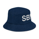 SBN South Bend Airport Code Denim Bucket Hat