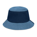 DTW Detroit MI Airport Code Denim Bucket Hat