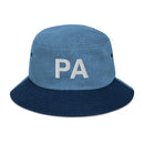 Pennsylvania PA Denim Bucket Hat