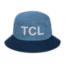 TCL Tuscaloosa Airport Code Denim Bucket Hat